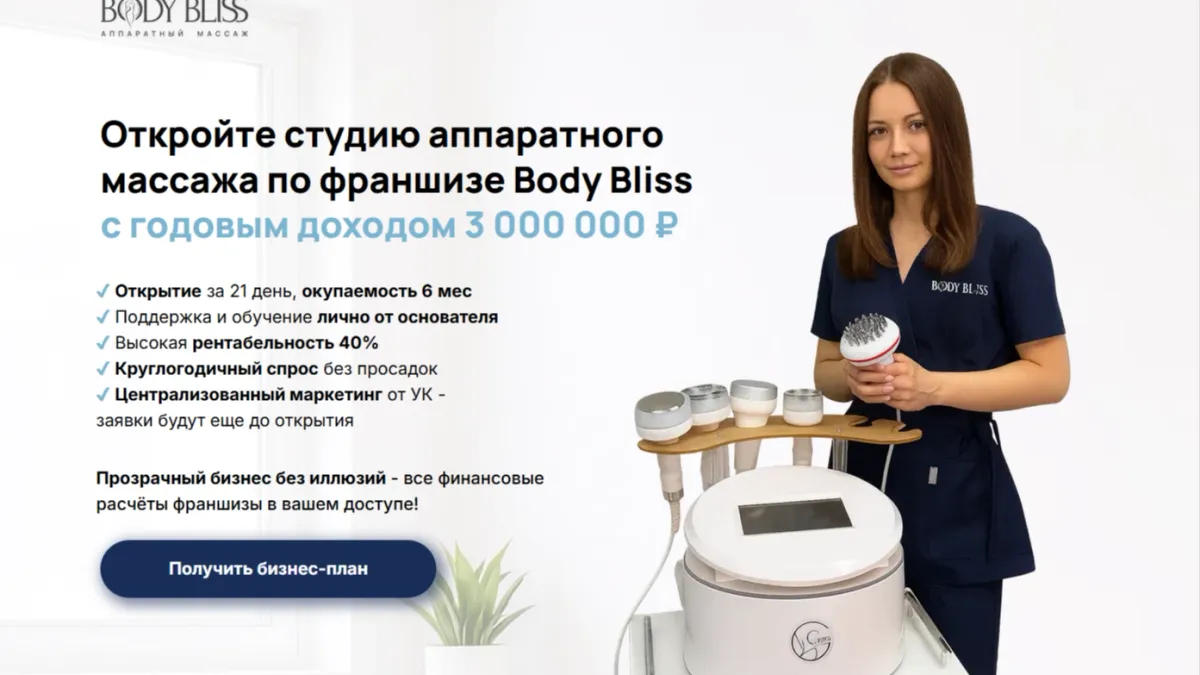 Body Bliss — Продвижение франшизы Body Bliss в Яндекс Директе и ВК